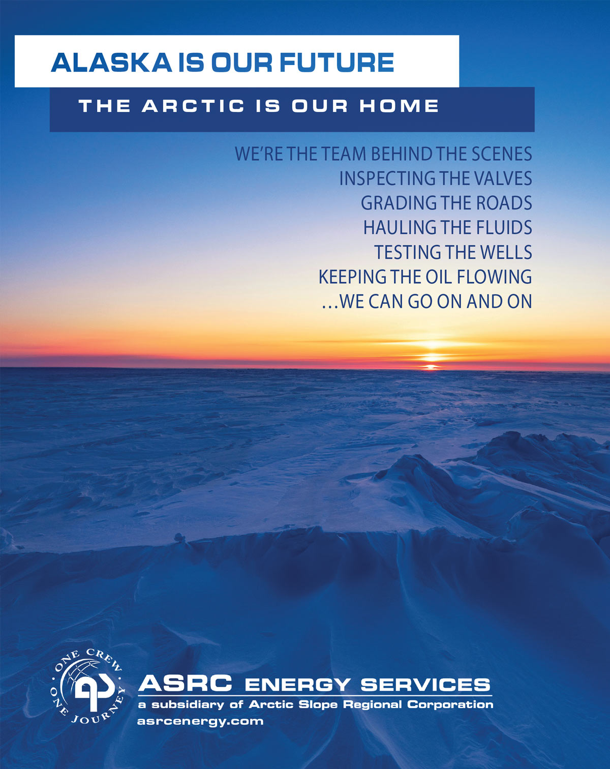 STRIVE Magazine Advertisement: ASRC Energy Services