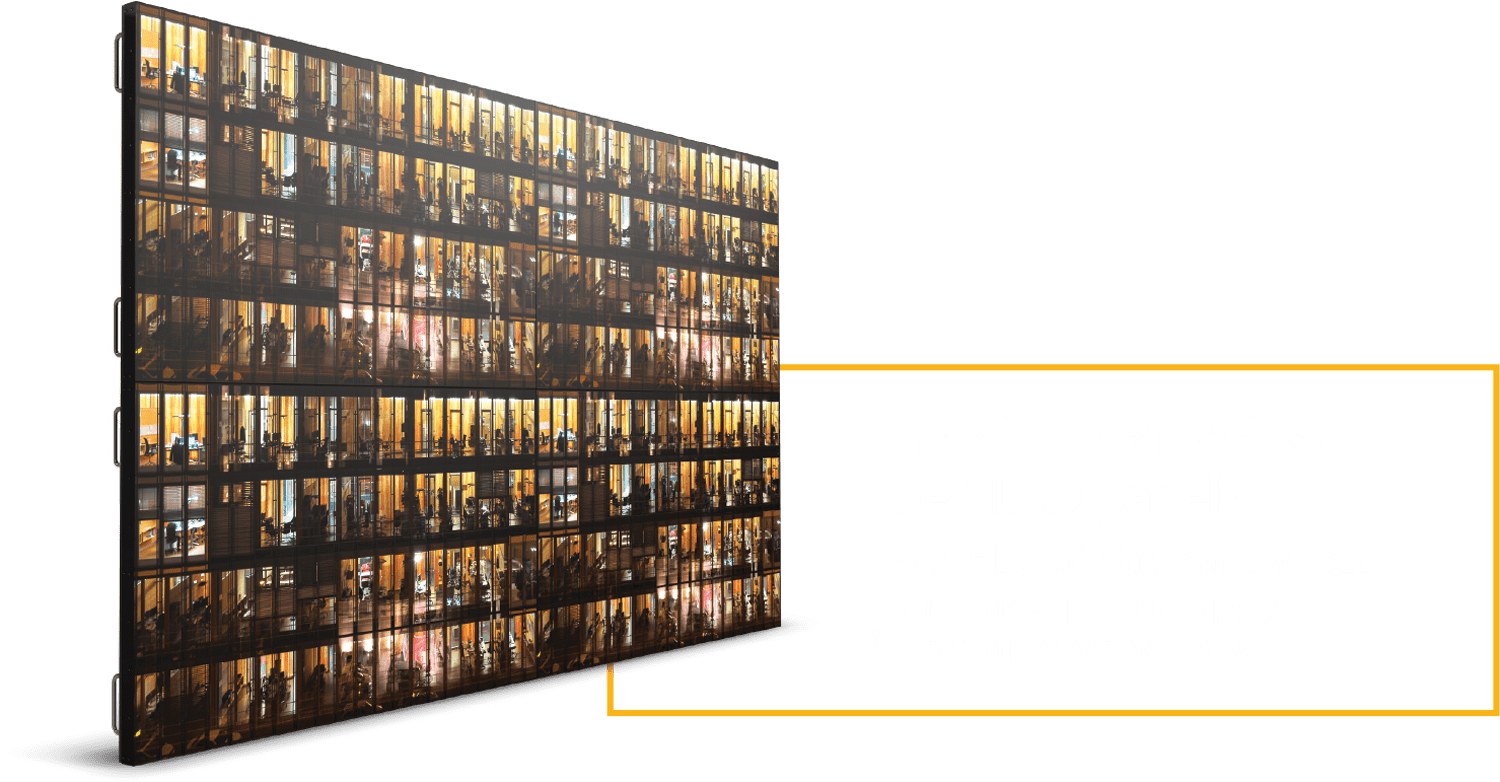 Christie Ultra Series - Tiled LCD panels