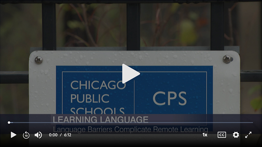 Language Barriers Complicate Remote Learning for Some Families in Chicago video screenshot