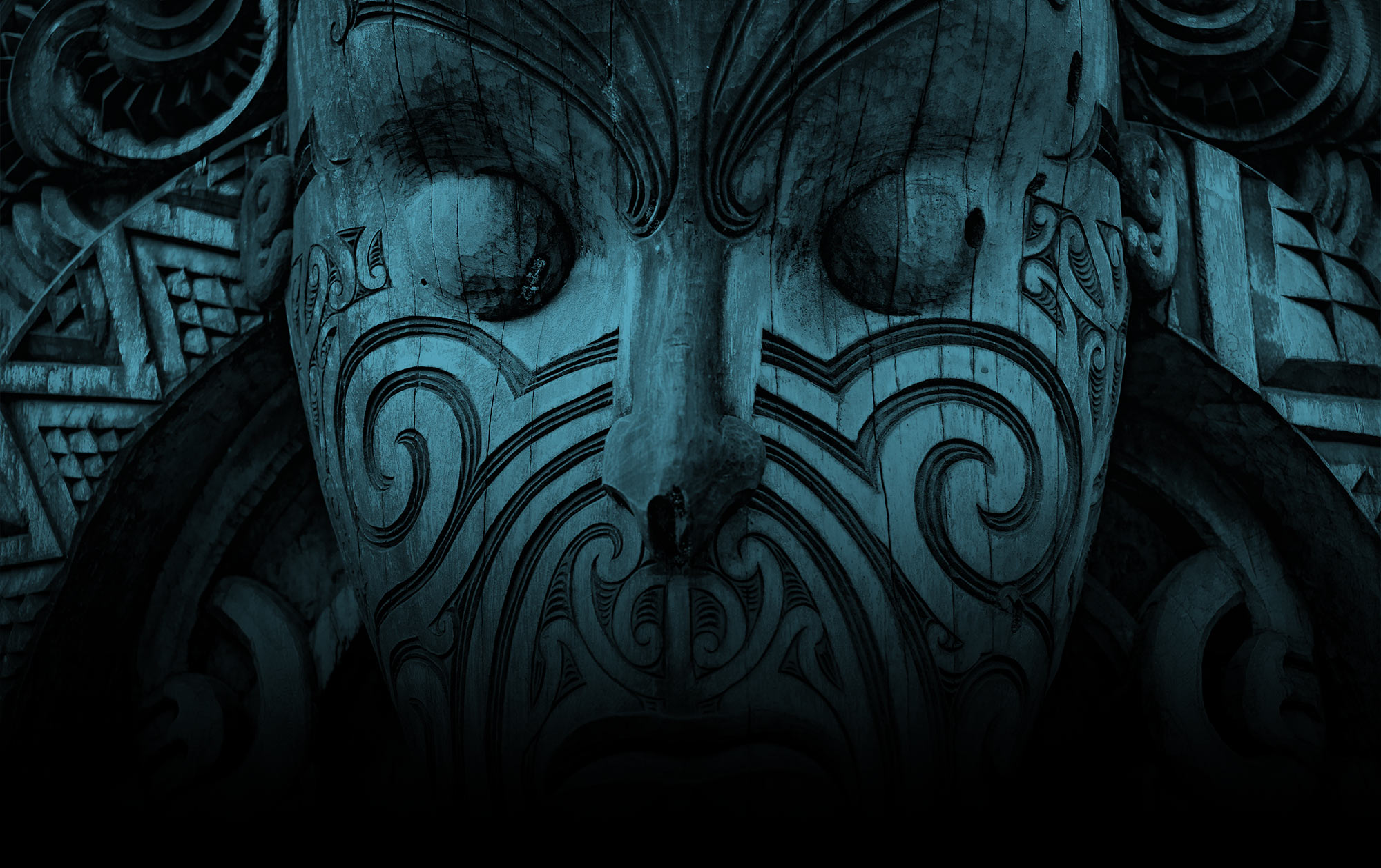 wood carve mask face